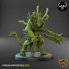 Apostle Of Ruin | Daemon | 3D Printed Miniature | Clay Beast Creation |