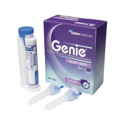 Sultan 77630 Genie VPS Impression Material Heavy Body Rapid Set 2/Pk 50 mL