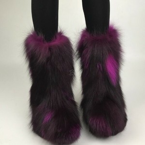 big fluffy boots