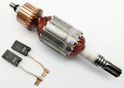 Motore ancoraggio rotore runner per Würth MH 12 SE, BMH 40-SE, Bosch GBH 5 DCE, Spit 355