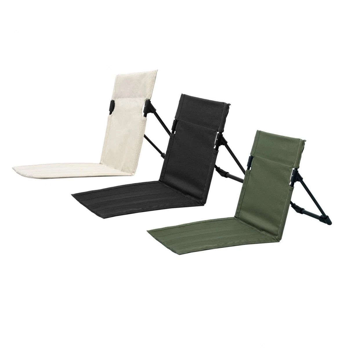 Ground chair 2024 with back support