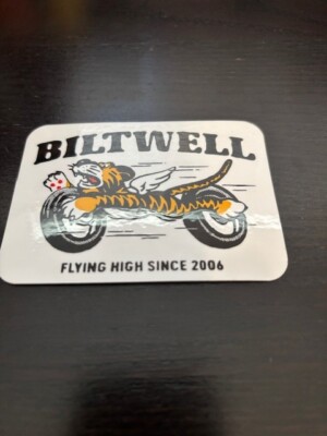 BILTWELL INC MOTORCYCLE HELMETS'' 3.5'' X 2.5'' STICKER