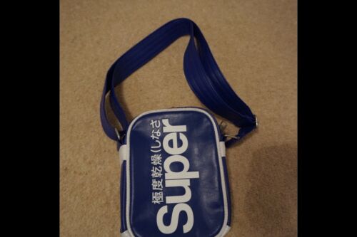 Superdry Cross Body Bag - Blue  - Picture 1 of 2