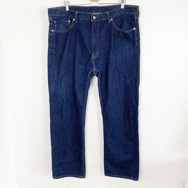 levi 505 dark wash jeans