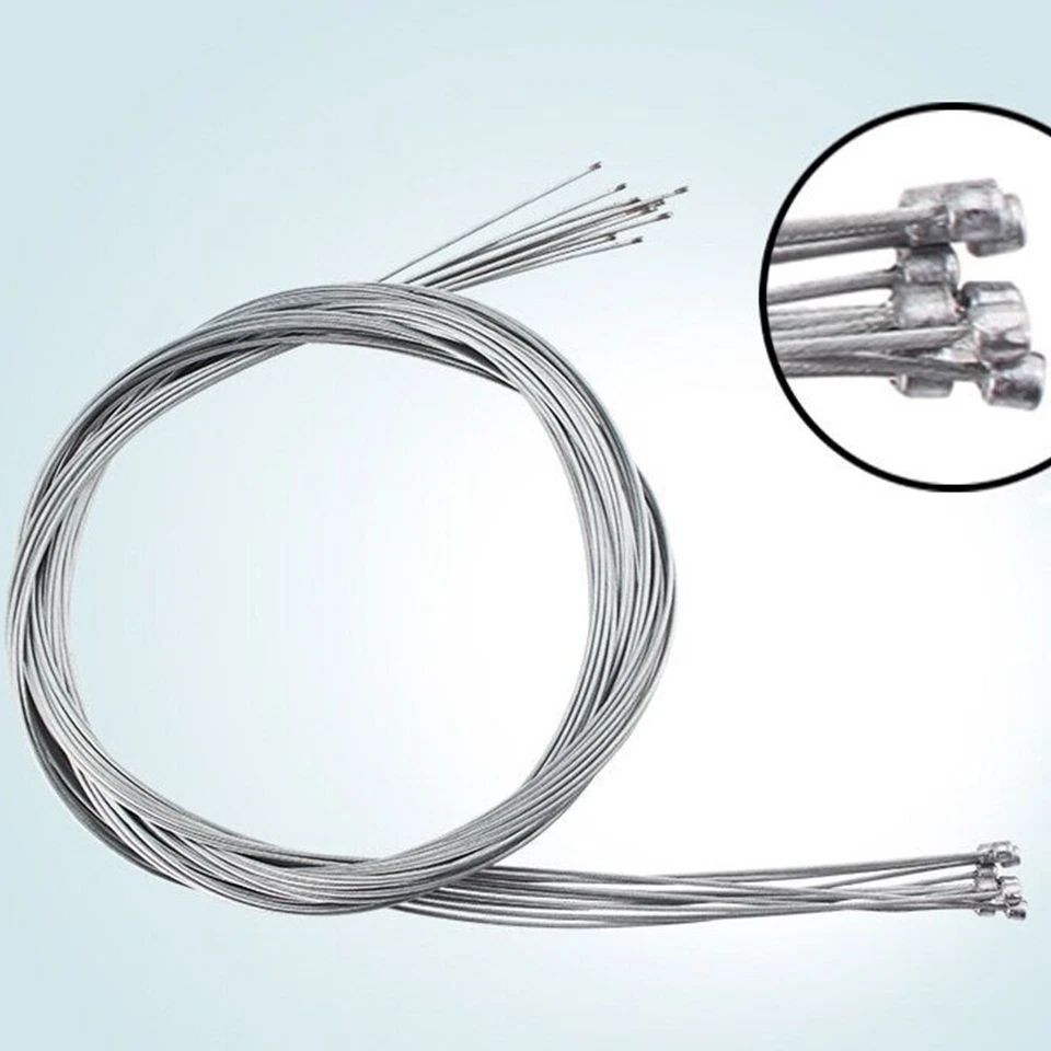 Cable de palanca de cambios de acero inoxidable pulido de EE. UU. para SRAM Shimano 2100 mm Foto 4 de 4