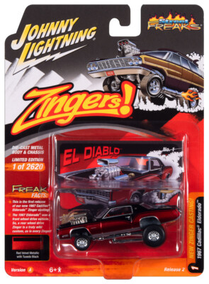 Johnny Lightning Street Freaks Zingers 1967 Cadillac Eldorado 2023