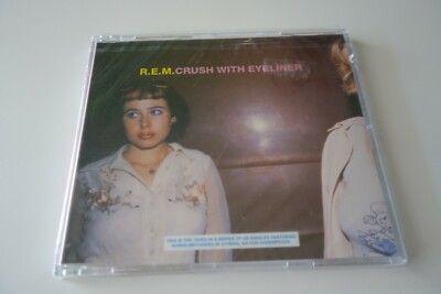R.E.M.: CRUSH WITH EYELINER. 4-TRACK GERMAN PRESSING FACTORY SEALED CD SINGLE