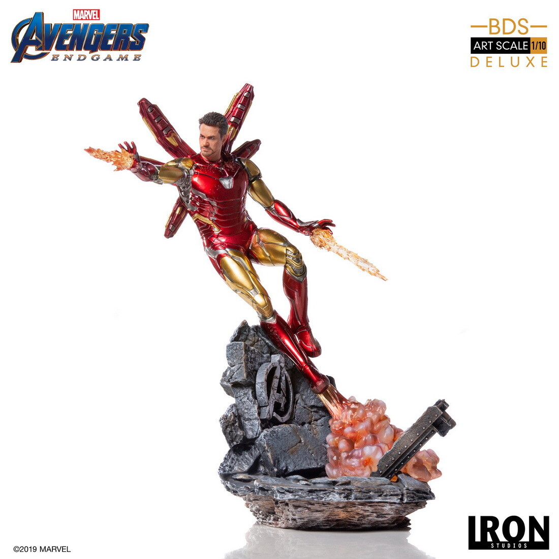 Iron Studios Avengers Iron Man Mark 1:10 Statue for sale