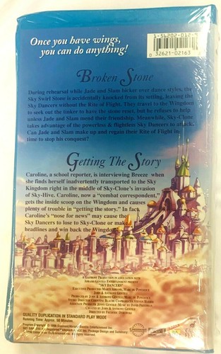 Sky Dancers (VHS, 1997) Animated Broken Stone/Getting the Story VERY RARE NEW - Picture 4 of 8