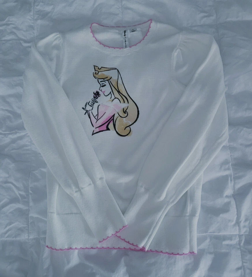 Disney x Janie and Jack Niñas La Bella Durmiente Aurora Juego de 3 Piezas - Talla 8 Foto 2 de 4