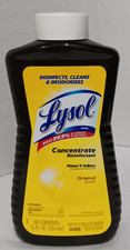 LYSOL Concentrate Disinfectant Original Scent 12 Fl oz - Makes 9 Gallons - NEW