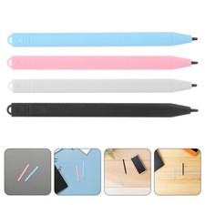 8Pcs Reusable LCD Writing Board Stylus Pen Assorted Colors Comfortable Grip