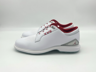 Air Jordan ADG 5 Men's Size 10 Golf Spikeless Shoes White Red