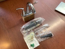 NEW CFG 56911 Ember Polished Chrome 2-Handle High-Arc Bathroom Faucet B279