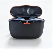 Sony WF-1000XM3 Wireless Earbuds Black Excellent w/ Protective Pouch 3 Ear Tip