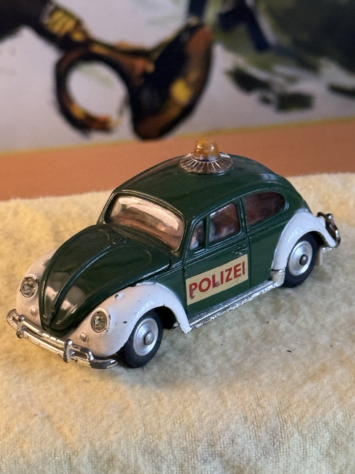 Corgi 492, VW 1200 European Police - Free Price Guide & Review