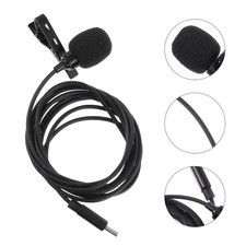 USB-C Lavalier Microphone Lapel Microphone Phone Recording Mic Lapel Microphone