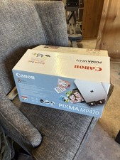 Canon PIXMA MP470 All-In-One Inkjet Photo Printer Open Box New