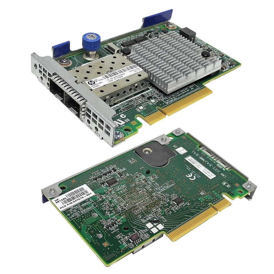 HP 530FLR-SFP+ 2-Port PCIe x8 10 GbE Network Adapter 647579-001 649869-001 - Bild 2 von 4