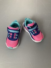 Stride Rite Size 5 Journey Made 2 Play Sneaker Pink/Navy/Teal