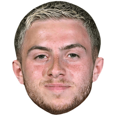 Miguel Mattioli (Bart) Großer Kopf. Größer als das Leben Maske.