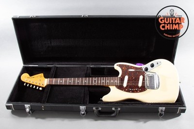 1986 Fender MIJ Japan Mustang '69 Reissue MG69 Vintage White HSC
