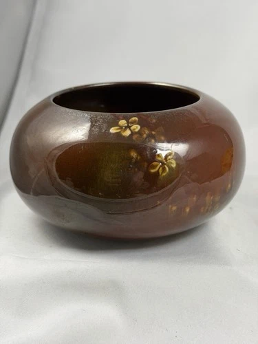 Early Pre Flame Rookwood Art Pottery Standard Glaze Bowl  Anna Bookprinter