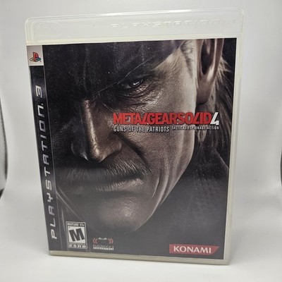 Metal Gear Solid 4: Guns Patriots PlayStation 3 PS3, 2008 Tested