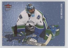 2008-09 Fleer Ultra Ice Medallion 21/100 Roberto Luongo #199 HOF 0nr3