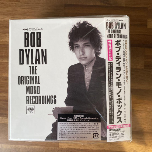 新品Limited Edition Mono Recordings CD Box Bob Dylan The Original Mono Recordings (CD) box set limited