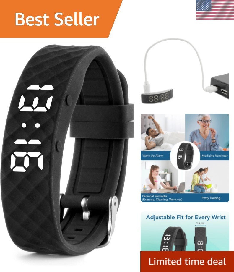 Сигнализация Vibrating Alarm Reminder Watch -