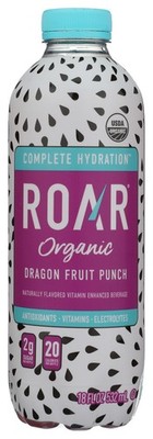 Roar Dragon Fruit Punch Organic Vitamin Enhanced Water