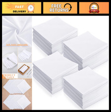100 Pack Cotton Handkerchiefs for Men - Soft, Durable, Classic Style, Multi-Use