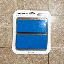 Nintendo 3DS Cover Kisekae Plates Faceplates No.010 Blue New from Japan Box
