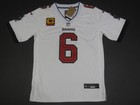 Baker Mayfield Tampa Bay Buccaneers 2025-26 Captains Patch Game Jersey White