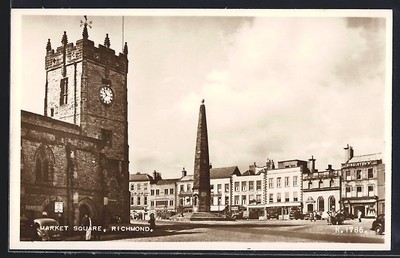 Richmond, Market Square, Ansichtskarte 