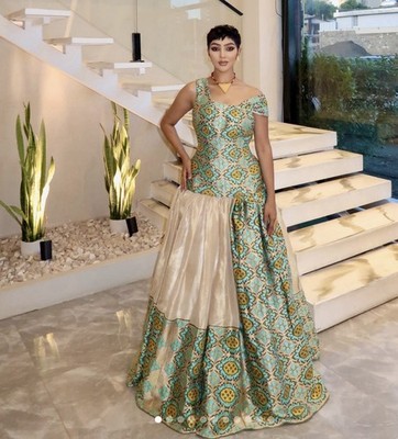 ethiopian formal dresses Abo Nesh Ethiopian Dress XL main image 0