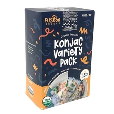 Fusion Select Organic Konjac Noodles - Shirataki Rice, 4 Count (Pack of 1) 