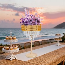 Gold Wedding Flower Stand Flower Stand for Wedding Birthday Party Events Display