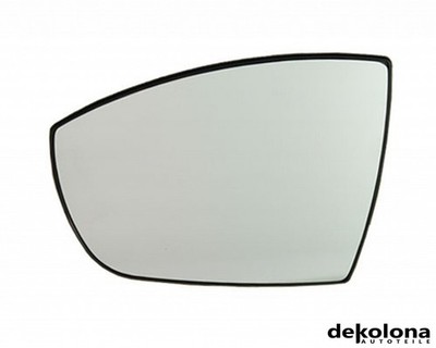 Außenspiegel Ersatzglas für Ford Grand C-Max Van Kuga S-Max Chrom Links 06-19