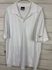 Nike Golf White Men's Sz XL Golf / Polo Shirt  Lightweight