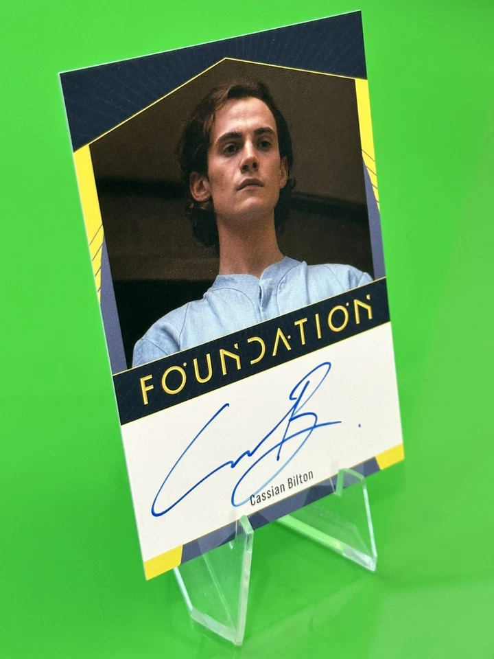 2025 Foundation Seasons 1 & 2 Cassian Bilton as Brother Dawn Bordered Auto!!! - Image 2 of 4