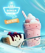 Jellycat Diner NYC Exclusive Bubbeca Milkshake NWT Box