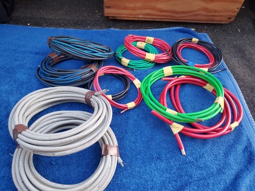 Mixed Lot Power Wire 9 Lbs Stranded Copper Insulated THHN THWN 10,6,4 Awg