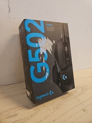Logitech G502 HERO High-Performance Gaming-Maus mit HERO 25K DPI Sensor, Schwarz