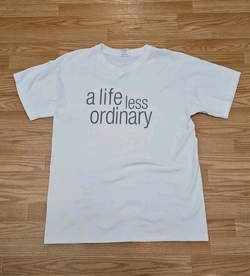 Vtg A Life Less Ordinary Movie Promo T Shirt Sz L  Ewan McGregor Cameron Diaz