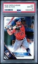 JOSE ALTUVE 2016 Topps Chrome #27 PSA 10 GEM MT