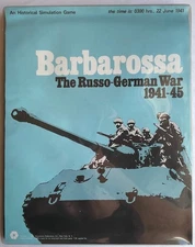 Barbarossa The Russo-German War 1941-45 SPI 1971 PUNCHED G +BONUS CHART