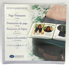 Creative Memories 7x7 Page Protectors Scrapbook 12 Sheets 2004 New