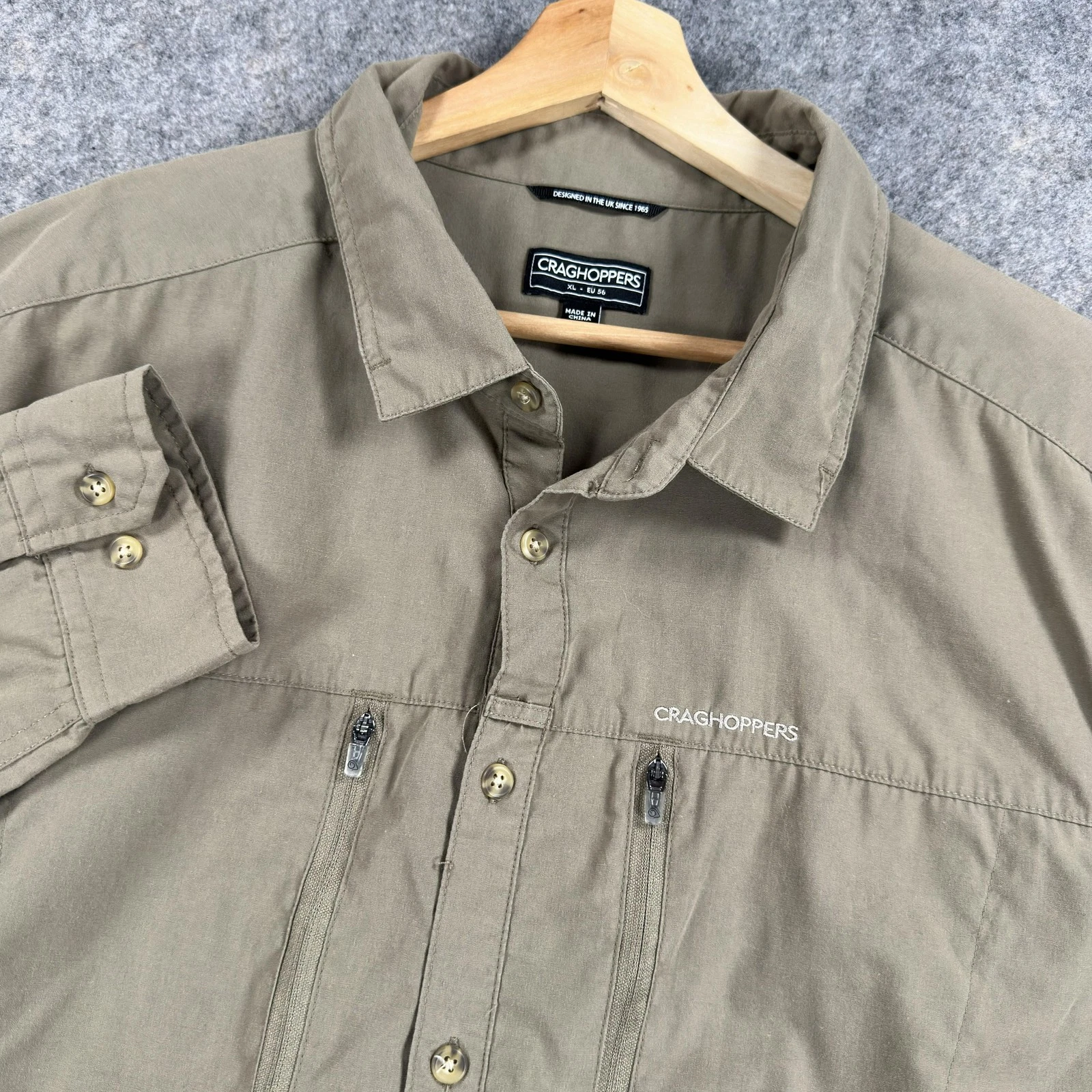 Craghoppers Solarshield Shirt Mens XL Brown Hiking Travel Outdoor Long Sleeve
Opens in a new window